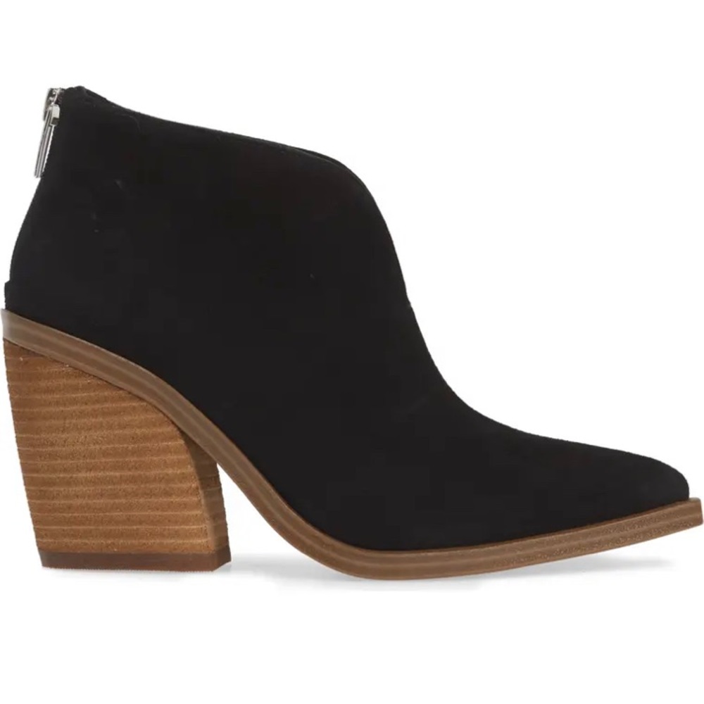 New Vince Camuto Ginsel black ankle booties